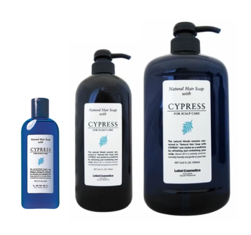 Natural Hair Soap  ナチュラル ヘア ソープ ウィズ  CYd サイプレス ［240mL/720mL/1000mL］ 【シャンプー】