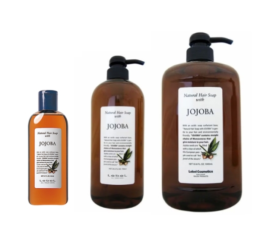 Natural Hair Soap  ナチュラル ヘア ソープ ウィズ JO ホホバ 　［240mL/720mL/1000mL］