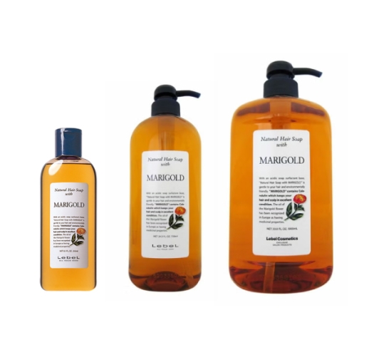 Natural Hair Soap ナチュラル ヘア ソープ ウィズ MG　マリーゴールド 　［240mL/720mL/1000mL］