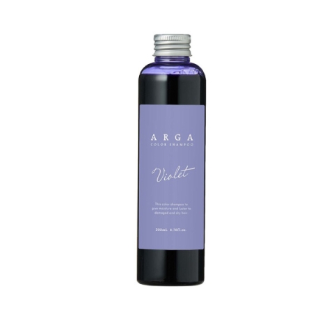 アルガ カラーシャンプー［バイオレット］200mL【紫シャンプー】