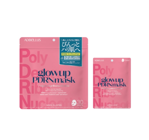 ADBeLLus glowup　PDRNマスク［30P／1P］〈フェイスマスク〉